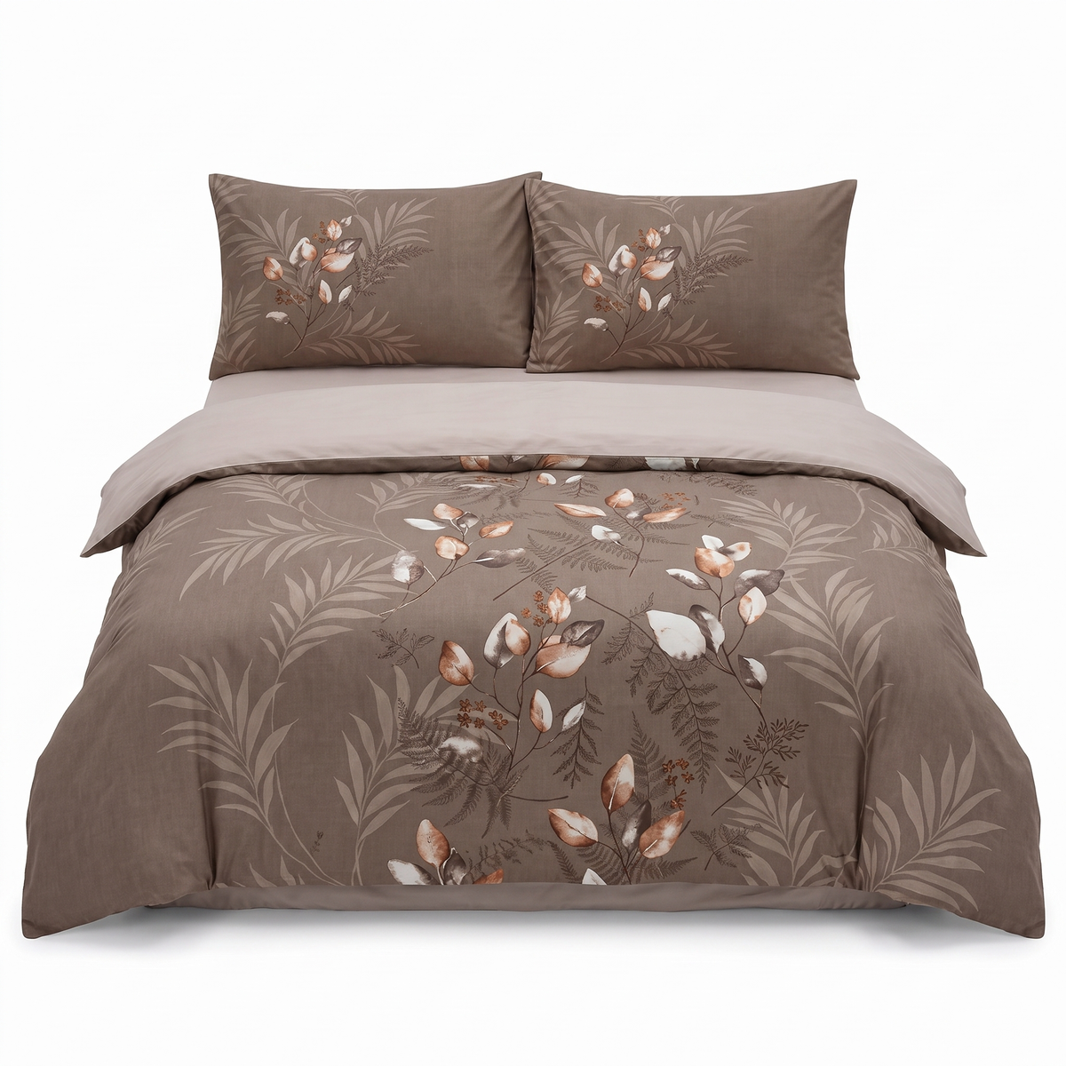 Komplet pościeli z ranforce HARDY BROWN – 4 elementy — widok z przodu