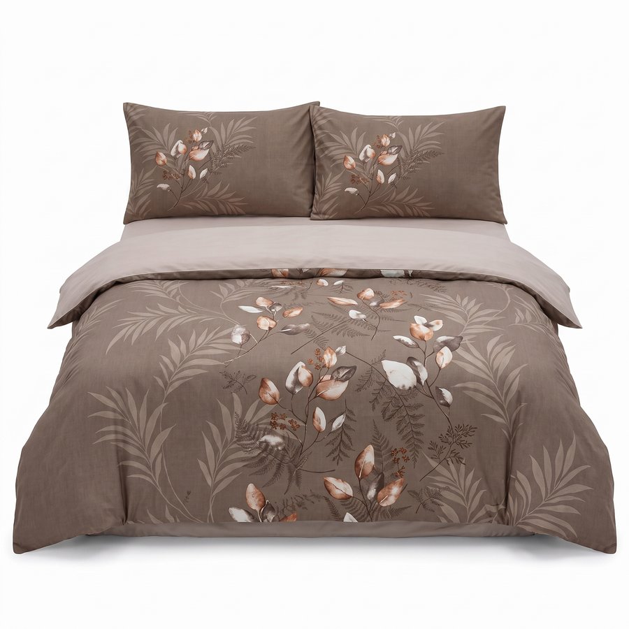 Komplet pościeli z ranforce HARDY BROWN – 4 elementy — widok z przodu