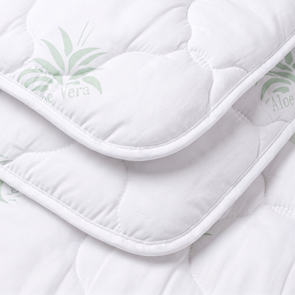 Lekka kołdra z aloe vera – szczegół